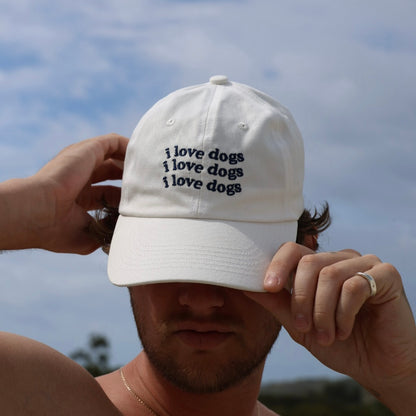 I Love Dogs Cap