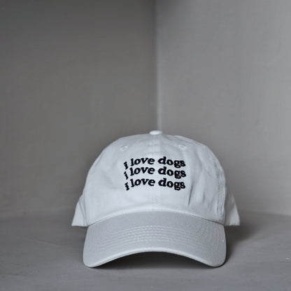 I Love Dogs Cap