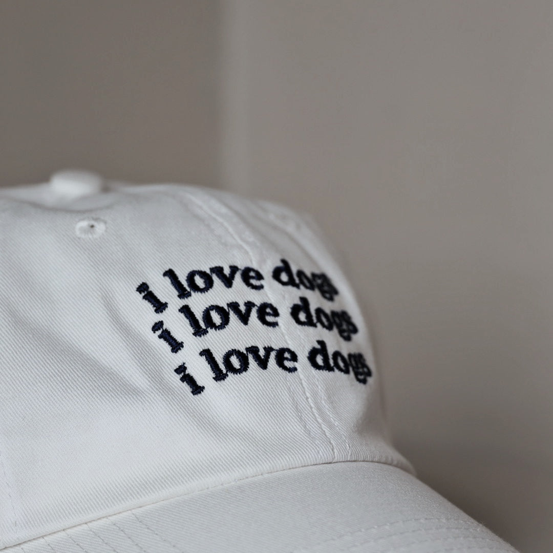 I Love Dogs Cap